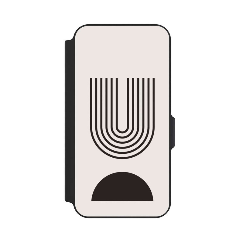Galaxy S23 FE NIVOflip Modern Art Black Lines