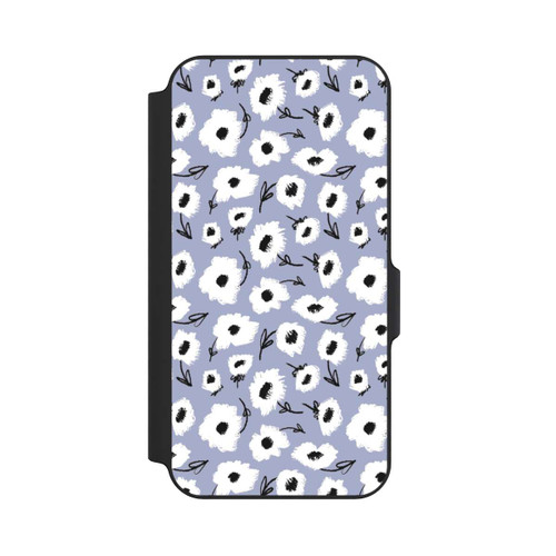 Samsung Galaxy S23 FE NIVOflip Blumenmuster Lila
