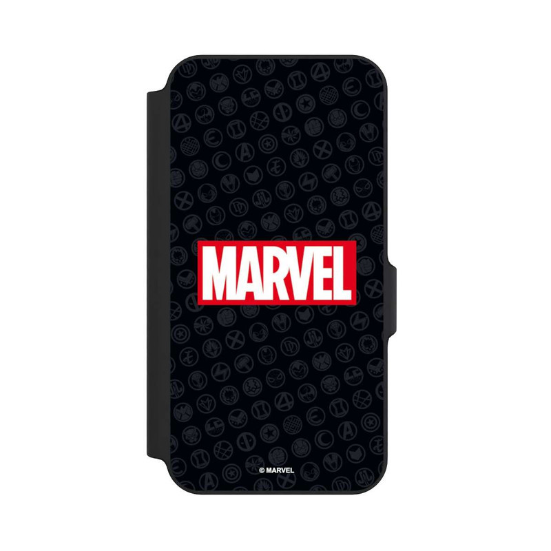 Galaxy S23 FE NIVOflip Marvel Logo Black Red 