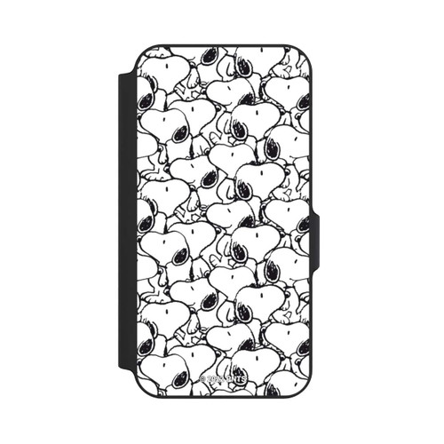 Samsung Galaxy S23 FE NIVOflip Snoopy Pattern Black And White