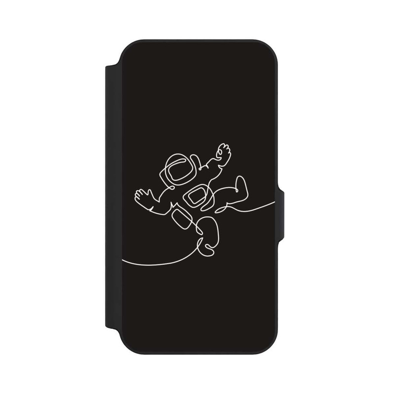 Galaxy S23 FE NIVOflip LineArt Astronaut