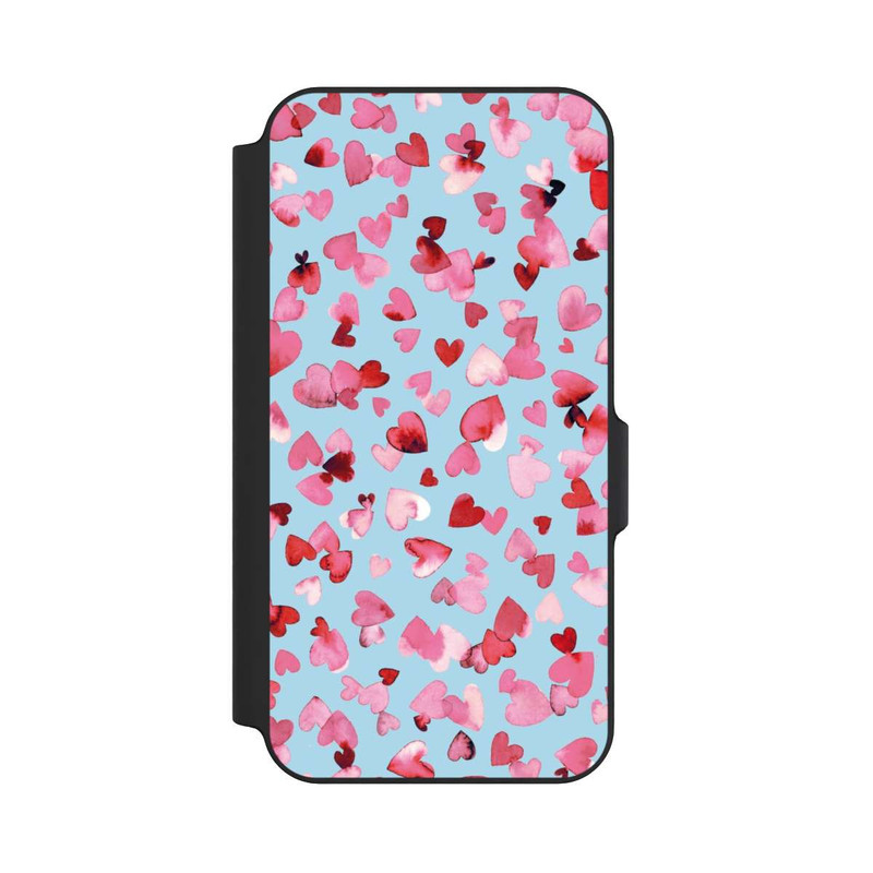 Galaxy S23 FE NIVOflip Valentines Love Hearts Pink Blue