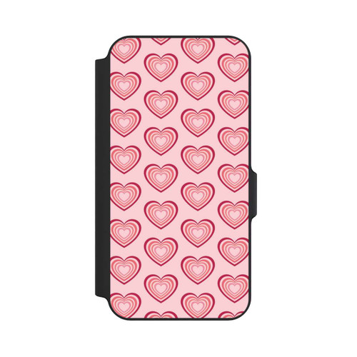 Samsung Galaxy S23 FE NIVOflip Psychedelische Herzen