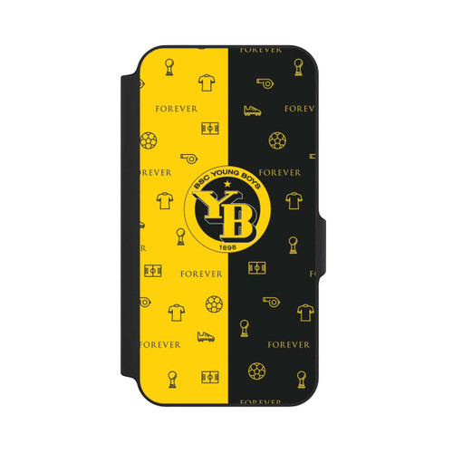 Samsung Galaxy S23 FE NIVOflip BSC YB Jaune Noir Motif