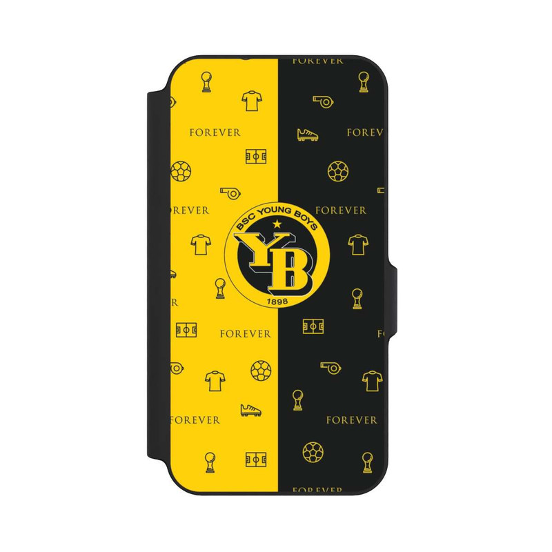 Galaxy S23 FE NIVOflip BSC YB Jaune Noir Motif
