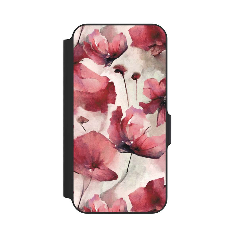 Galaxy S23 FE NIVOflip Coquelicots sauvages avec IA