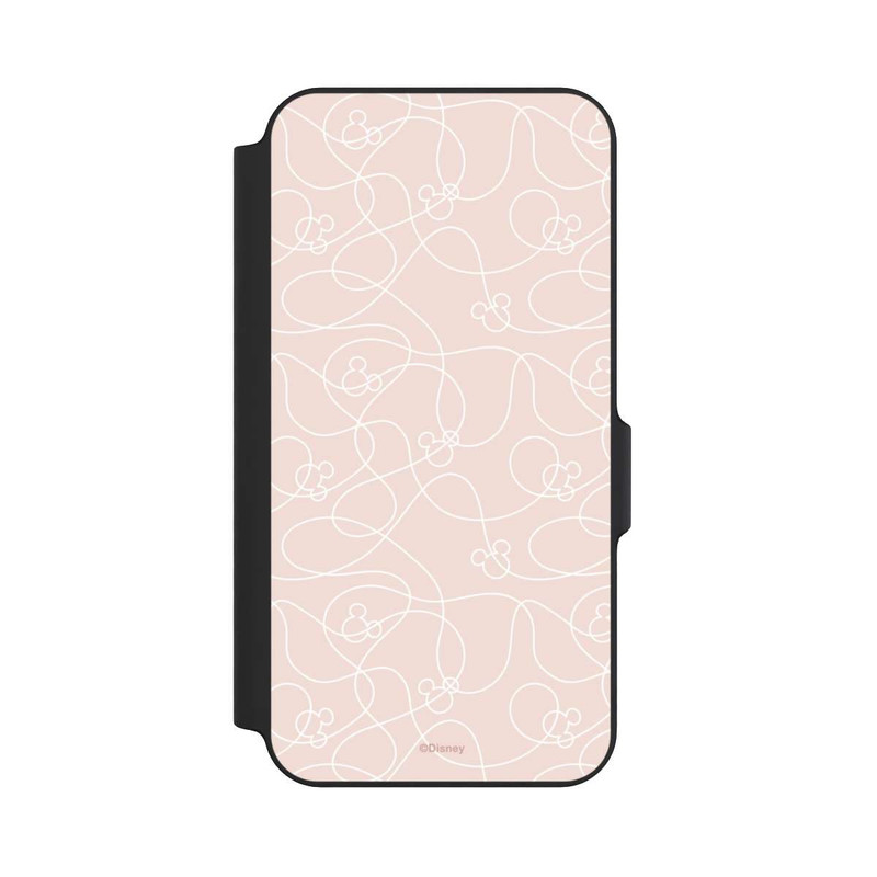 Galaxy S23 FE NIVOflip Micky Line Art Pattern Rose 