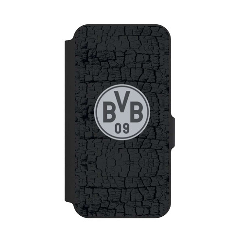 Samsung Galaxy S23 FE NIVOflip BVB Maillot charbon et acier