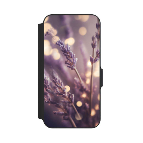 Samsung Galaxy S23 FE NIVOflip Lavender Close Up with AI
