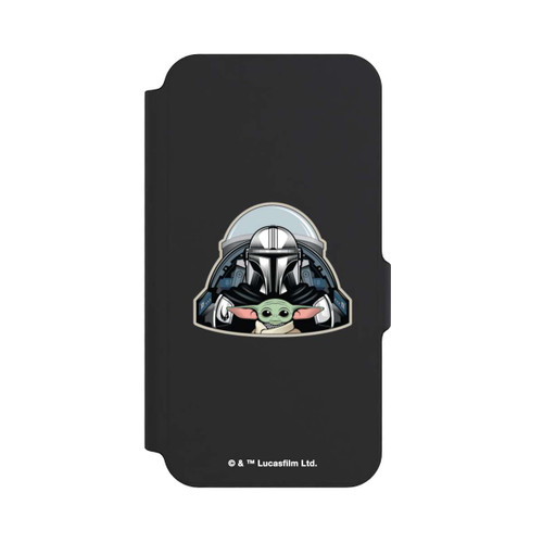 Samsung Galaxy S23 FE NIVOflip Mando und Grogu Transparent