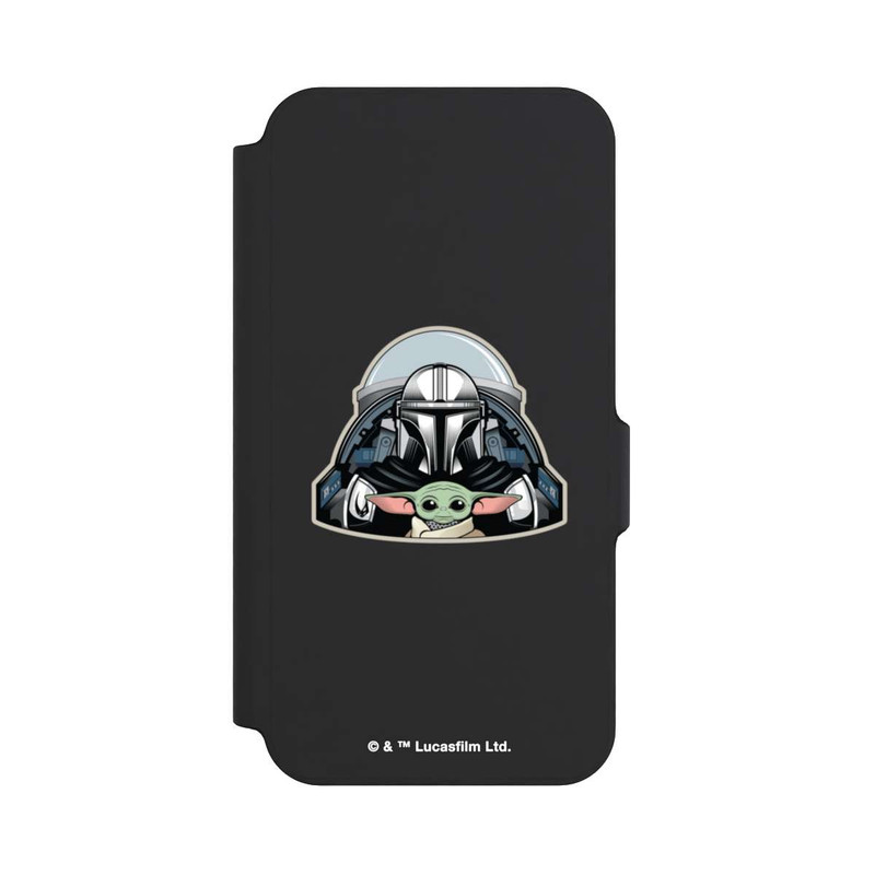 Galaxy S23 FE NIVOflip Mando und Grogu Transparent