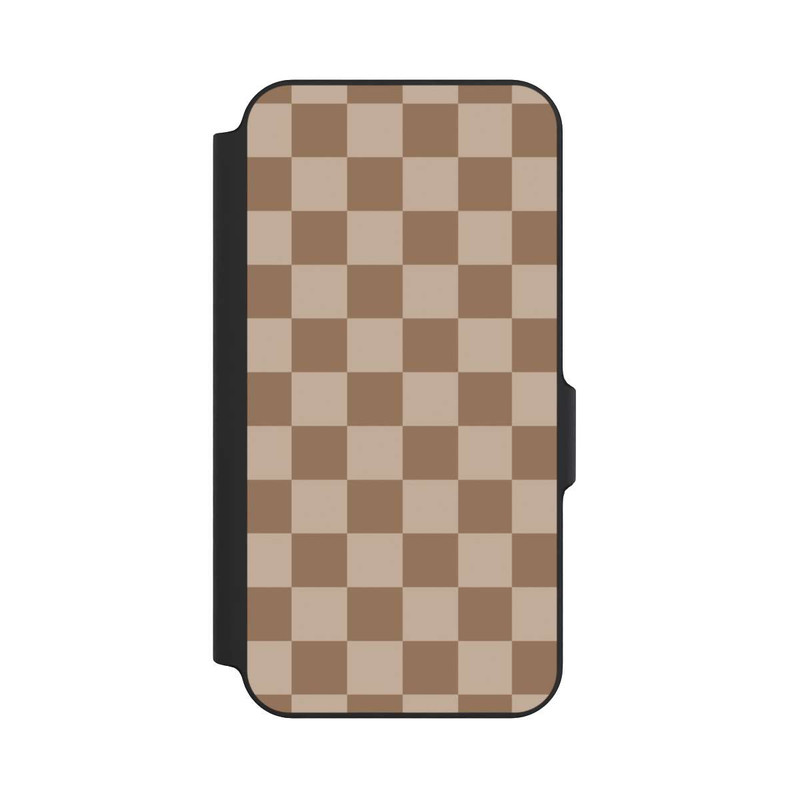 Galaxy S23 FE NIVOflip Brown check