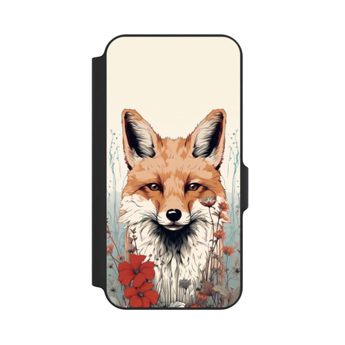 Samsung Galaxy S23 FE NIVOflip  Fox with Flowers