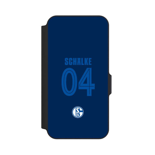 Samsung Galaxy S23 FE NIVOflip Schalke 04 Dunkelblau
