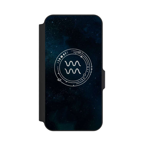 Samsung Galaxy S23 FE NIVOflip Aquarius Zodiac Sign