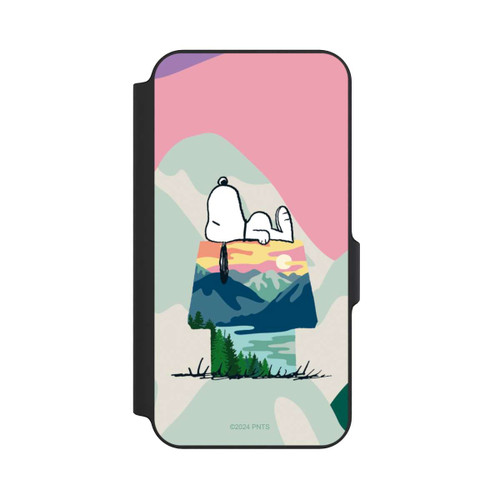 Samsung Galaxy S23 FE NIVOflip Snoopy à l'extérieur