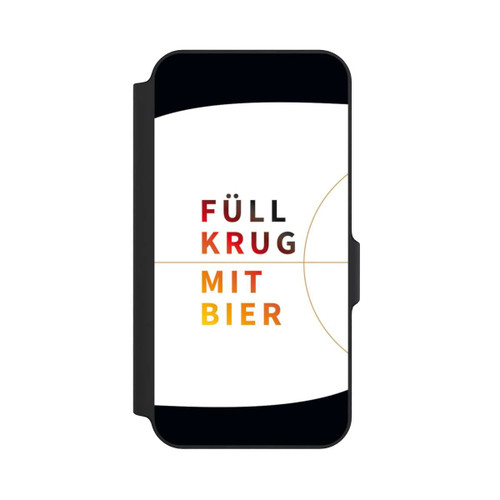 Samsung Galaxy S23 FE NIVOflip Füllkrug mit Bier 