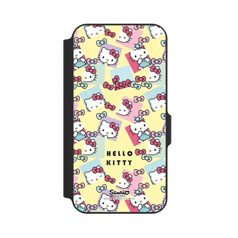 Galaxy S23 FE NIVOflip Hello Kitty Pastellmuster