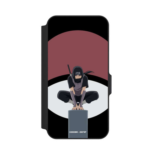 Samsung Galaxy S23 FE NIVOflip Itachi Uchiha Symbol schwarz