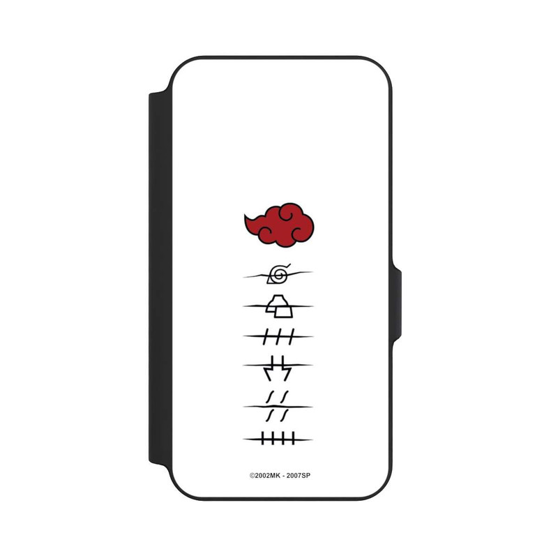 Galaxy S23 FE NIVOflip Akatsuki member symbols white