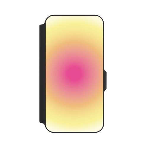 Samsung Galaxy S23 FE NIVOflip Aura yellow pink circle