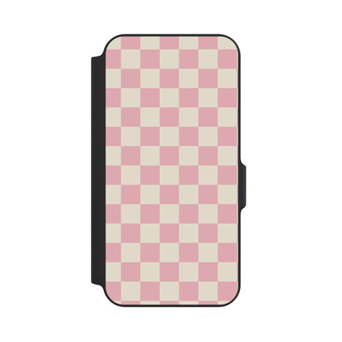 Samsung Galaxy S23 FE NIVOflip Schachbrett Rosa