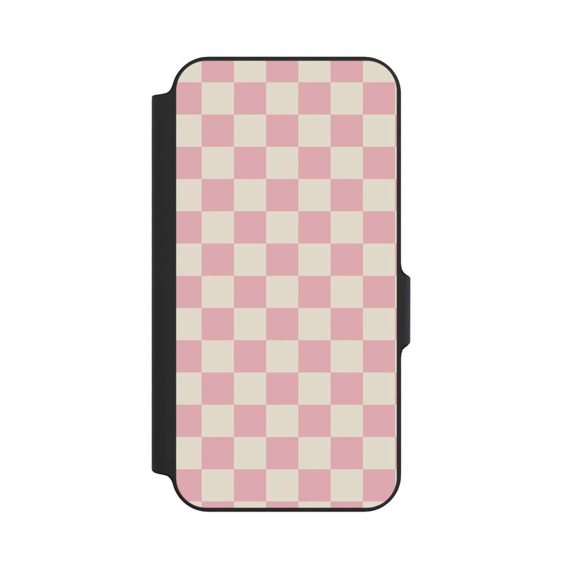 Galaxy S23 FE NIVOflip Schachbrett Rosa