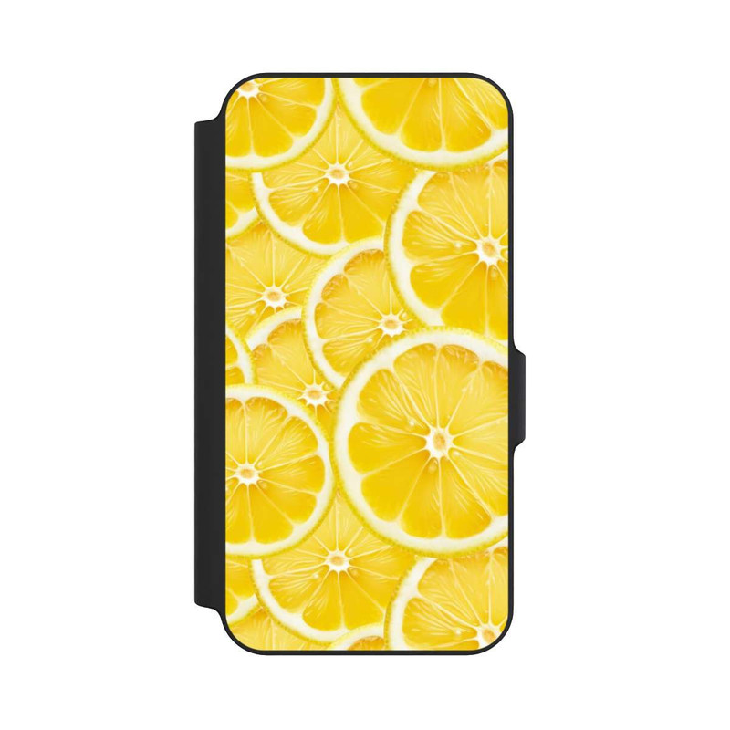 Galaxy S23 FE NIVOflip Zitrone Muster