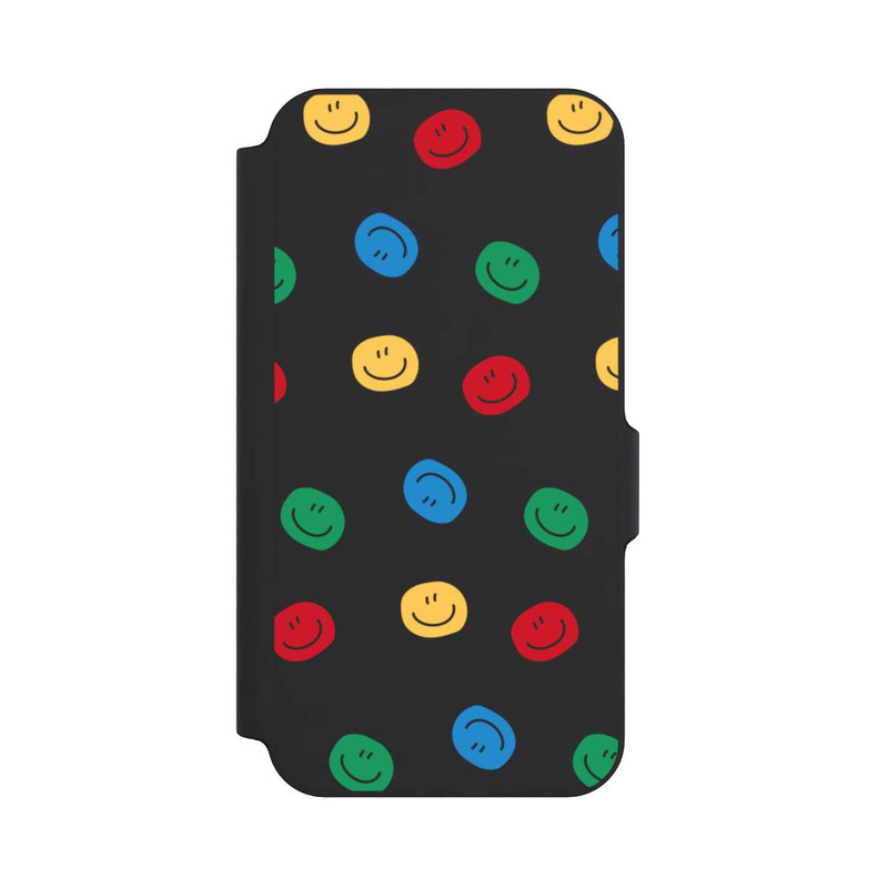 Galaxy S23 FE NIVOflip Smile Pattern Colorful
