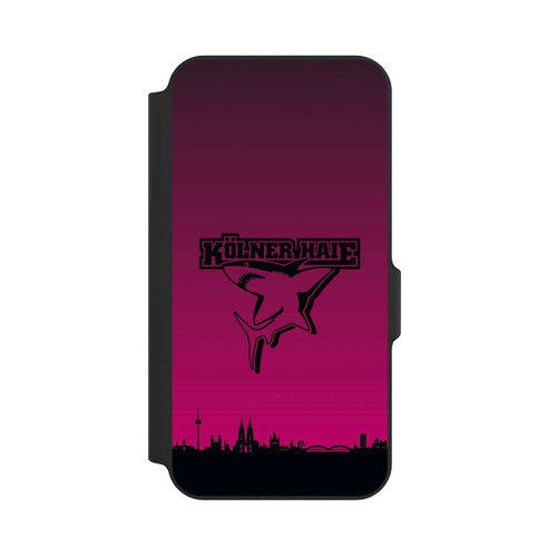 Samsung Galaxy S23 FE NIVOflip Kölner Haie Skyline Pink