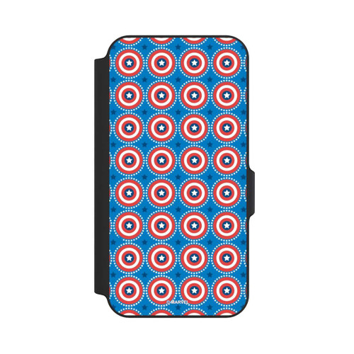 Samsung Galaxy S23 FE NIVOflip Captain American Shield Pattern