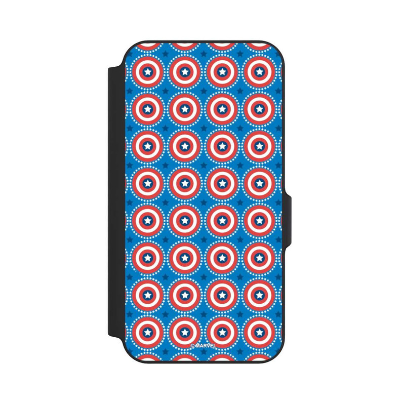 Galaxy S23 FE NIVOflip Captain American Shield Pattern