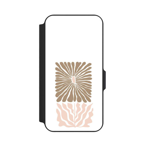 Samsung Galaxy S23 FE NIVOflip Boho Flower Caramel on White