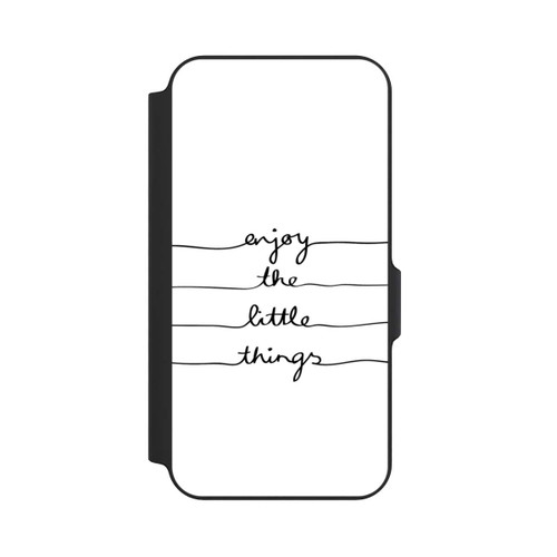 Samsung Galaxy S23 FE NIVOflip Enjoy The Little Things White