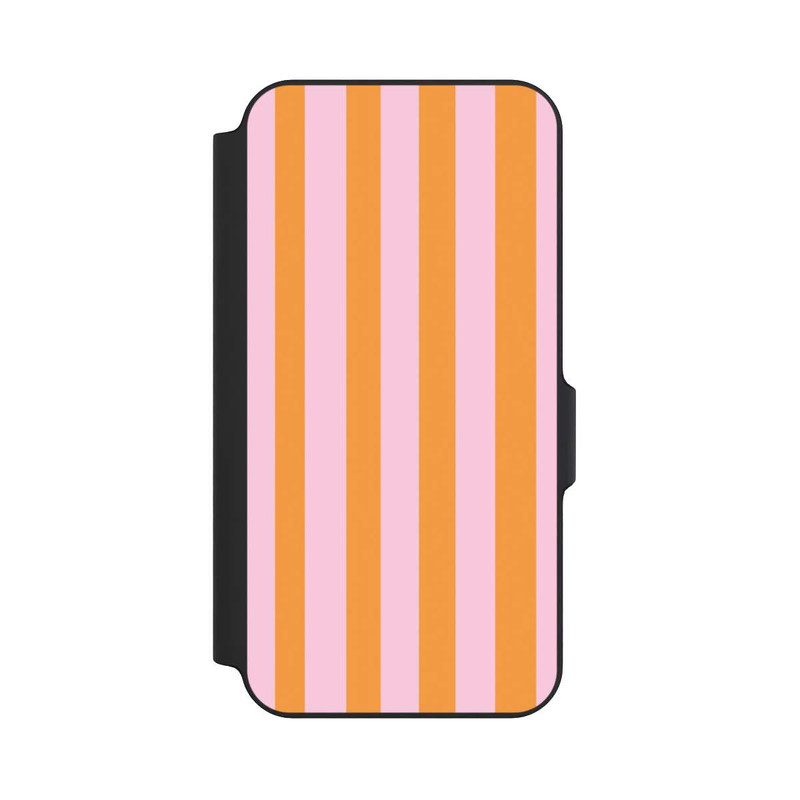 Galaxy S23 FE NIVOflip Orange And Pink Stripes