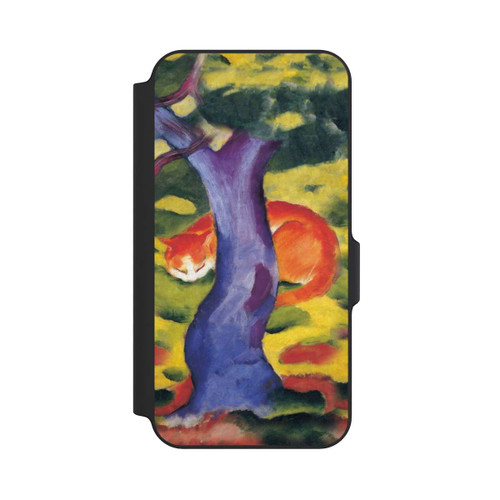 Samsung Galaxy S23 FE NIVOflip Katze hinter Einem Baum von Franz Marc