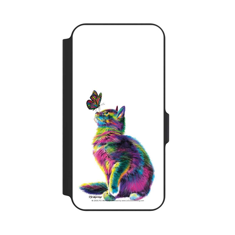Galaxy S23 FE NIVOflip Katze verspielt