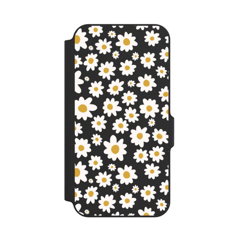 Samsung Galaxy S23 FE NIVOflip Daisy Flower Seamless Pattern Transparent