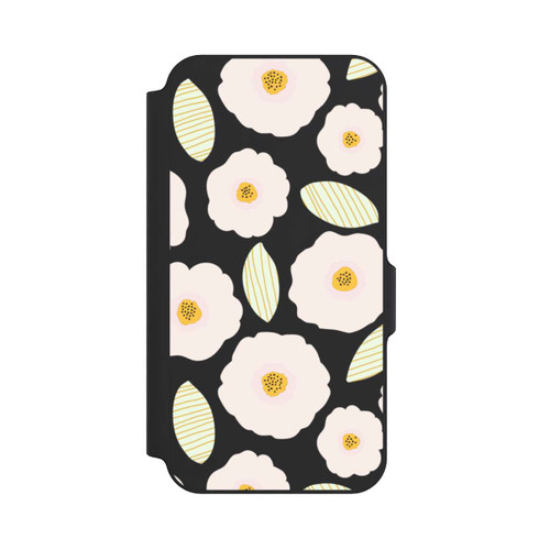 Samsung Galaxy S23 FE NIVOflip Simple Pastell Flowers Light Transparent