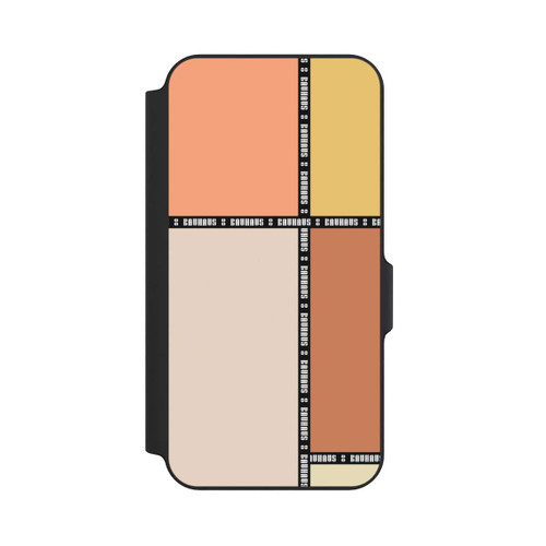 Samsung Galaxy S23 FE NIVOflip Bauhaus Squares-Pastel