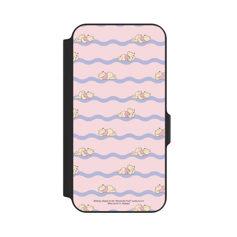 Galaxy S23 FE NIVOflip Winnie the Pooh Pink Waves