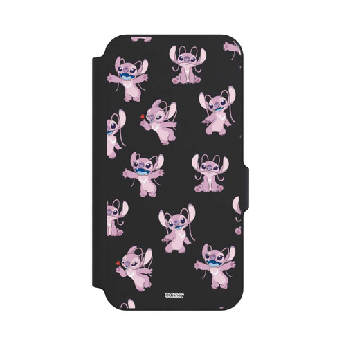 Samsung Galaxy S23 FE NIVOflip Angel Faces Pattern Transparent