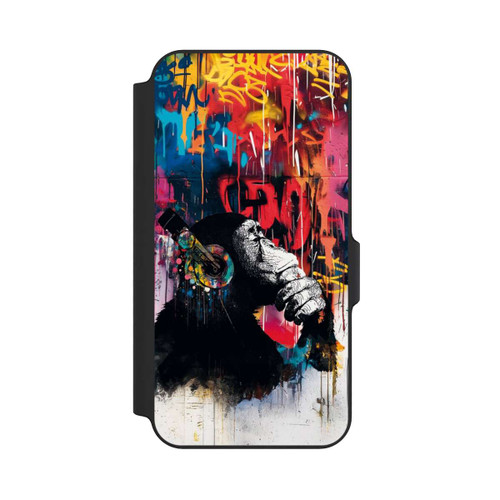 Samsung Galaxy S23 FE NIVOflip Chimp Blue Streetart