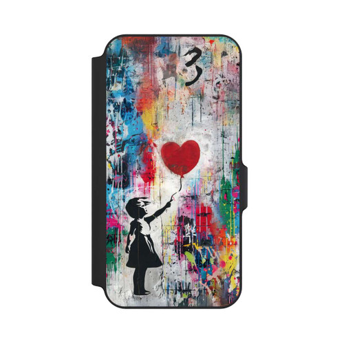 Samsung Galaxy S23 FE NIVOflip Balloon Girl Colorful
