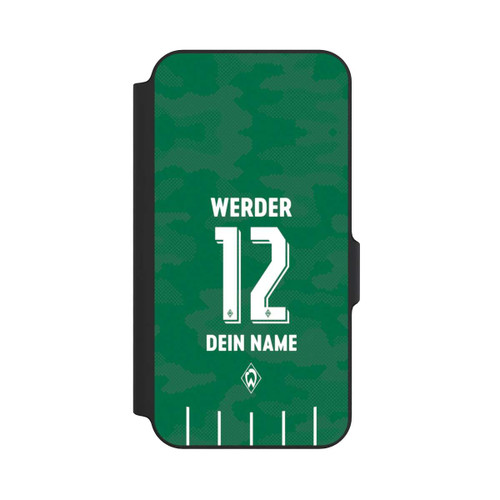 Samsung Galaxy S23 FE NIVOflip Werder Bremen Trikot Personalisierbar 25-26