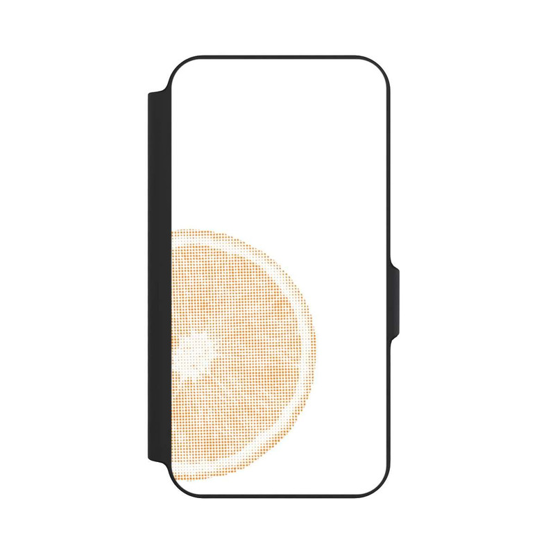 Galaxy S23 FE NIVOflip Orange Grid Pixel Art