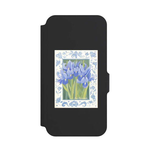 Samsung Galaxy S23 FE NIVOflip Blue Iris, by Jennifer Abbott