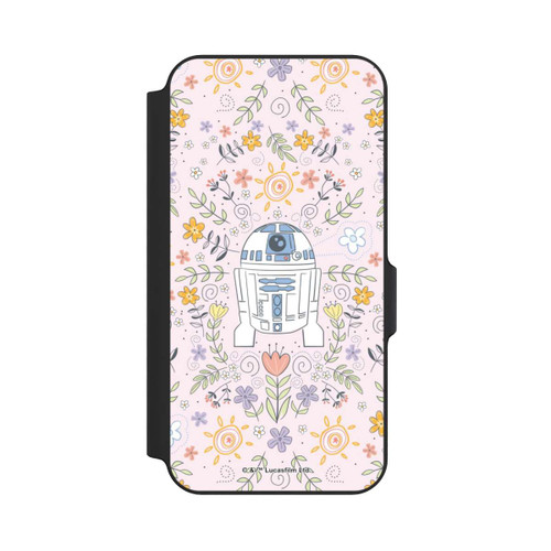 Samsung Galaxy S23 FE NIVOflip R2D2 Blumen Muster