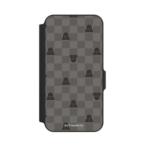 Samsung Galaxy S23 FE NIVOflip Darth Vader Schachbrettmuster Schwarz