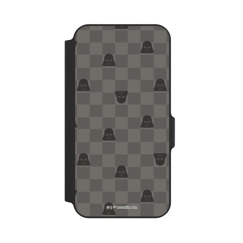 Galaxy S23 FE NIVOflip Darth Vader Chessboard Pattern Black